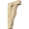 Ekena Millwork Funston Block Rough Sawn Bracket, Douglas Fir, 4"W x 16"D x 28"H BKT04X16X28FST05RDF - alternate 1